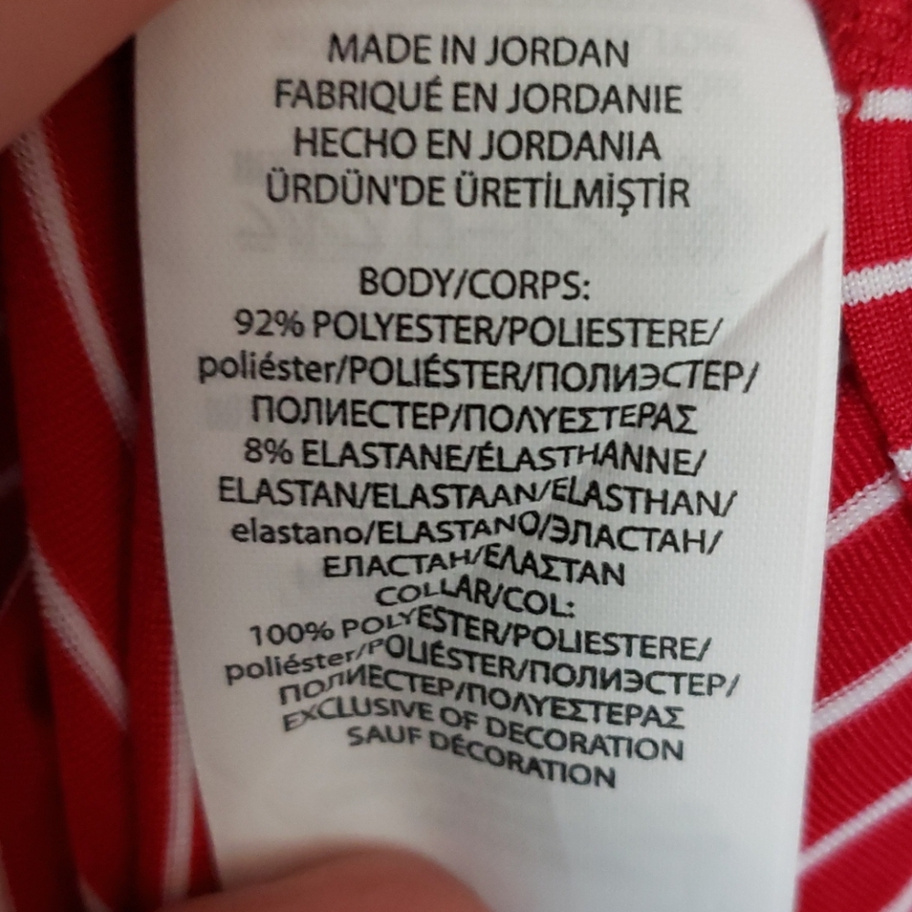Ralph Lauren Polo Sport Red/White Polo Shirt - Picture 4 of 5